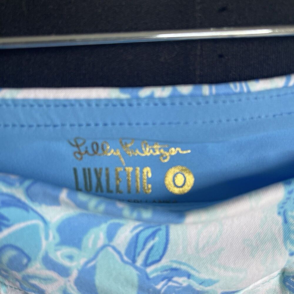 Lilly Pulitzer Luxletic | Daphne Skort UPF 50+ Toile Me About It Sz 0 - Picture 4 of 8